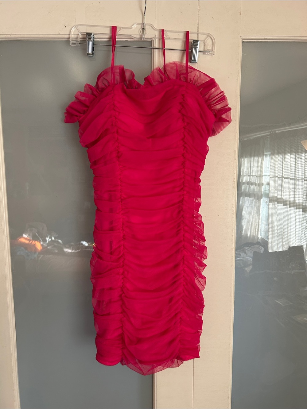 Hot Pink Mini Dress